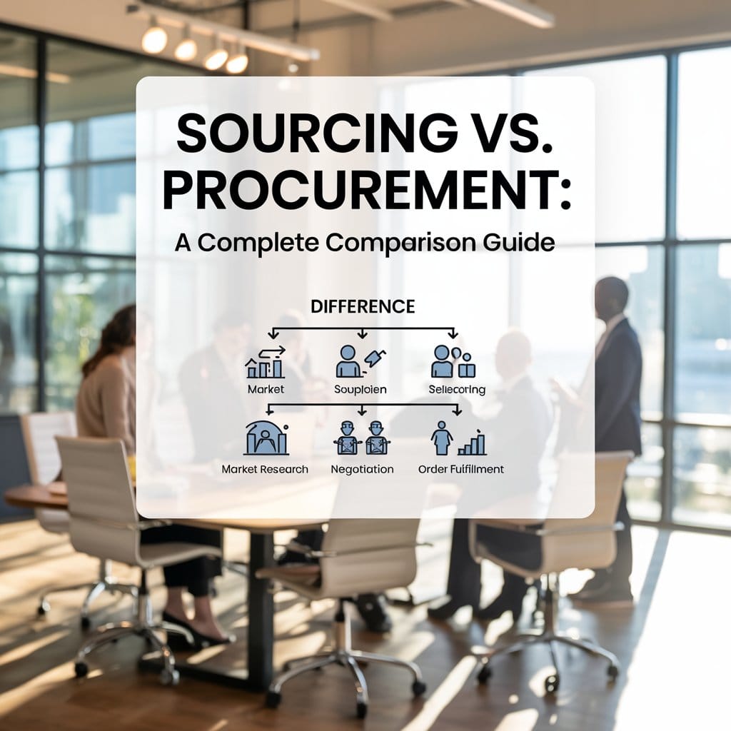 Sourcing vs. Procurement