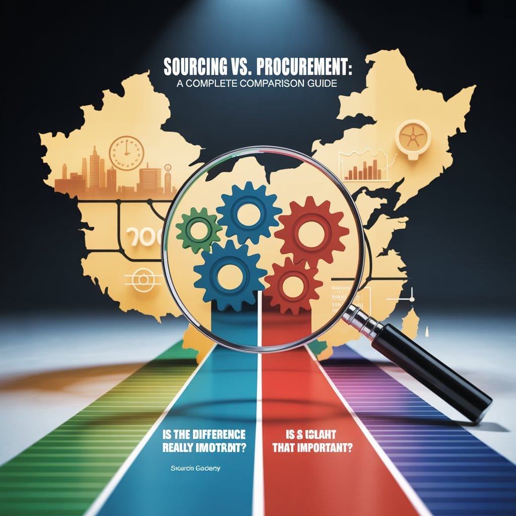 sourcing vs procurement