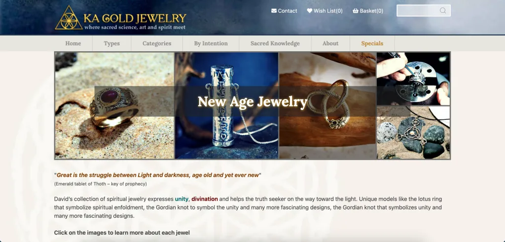 ka gold jewelry