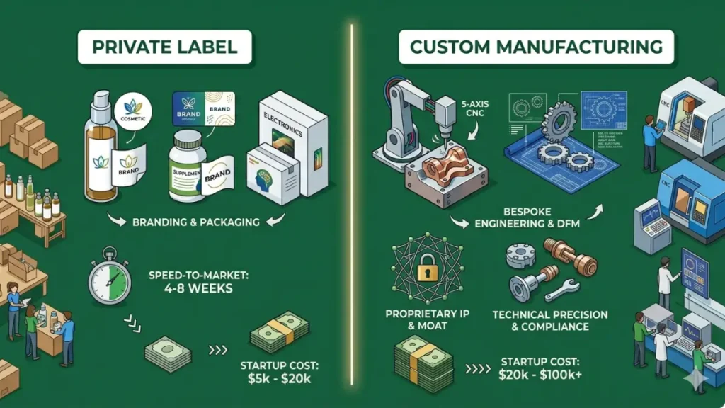 Etichetta privata e produzione personalizzata