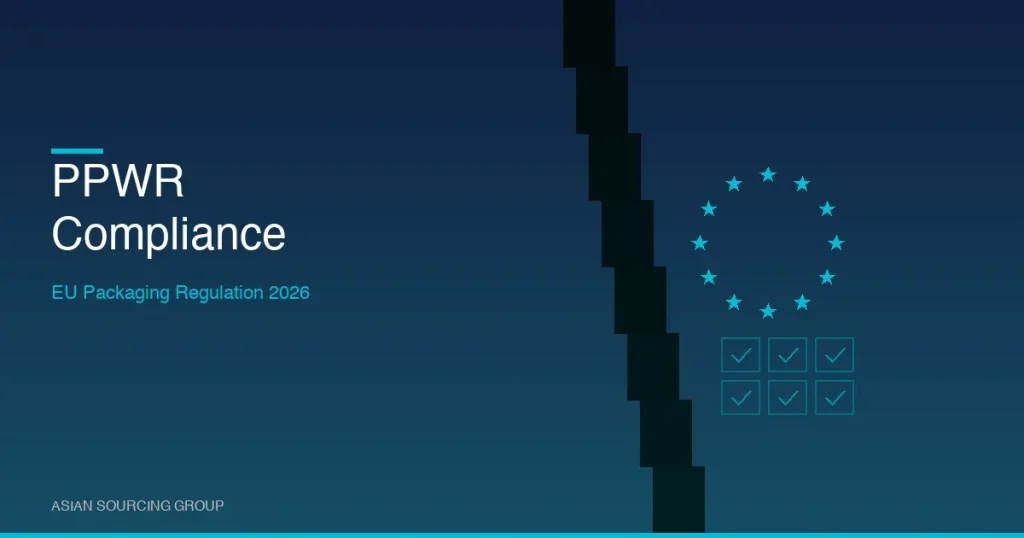 EU-Verordnung über Verpackungen und Verpackungsabfälle (PPWR) Compliance-Übersicht